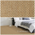 Tapis de fibre d&#39;herbe de mer naturel grand rouleau